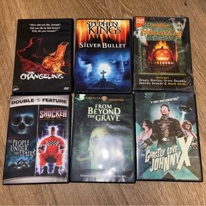 Horror Movie DVD Collection - Multicolor